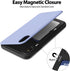 GOOSPERY Magnetic Secure Bumper Compatible with iPhone Xs Max Case, Card Holder Wallet Case, Easy Magnet Auto Closure Protective Dual Layer Protec...