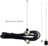 UAYESOK NMO Trunk Fix Bracket lip Antenna Mount 3/8" to 3/4" Hole Mount with 13ft/4M PL259 Connector RG-58 Coax Cable for Yaesu Vertex Kenwood Mob...