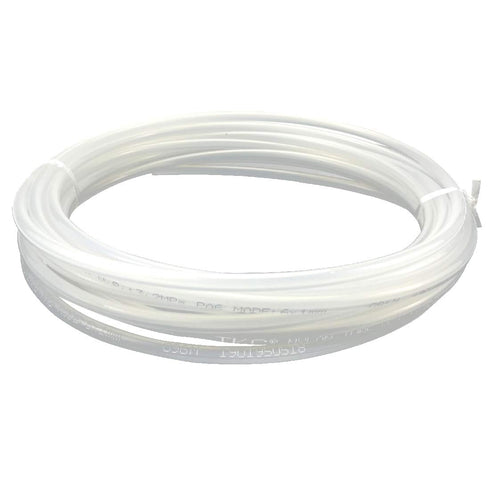 Beduan 10 mm OD Pneumatic Air Line Tubing Nylon Air Hose for Fluid Transfer or Air Brake System 32.8ft (Clear)...