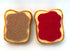 2-Count Fun PB&J Toast Dish Washing Compressed Cellulose Sponge with Socuring Pad for Kitchen Cleaning Supplies (1)...