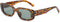 Rectangle Sunglasses for Women Men RetroTrendy Lenses Narrow Thin Square Frame Sunglasses...