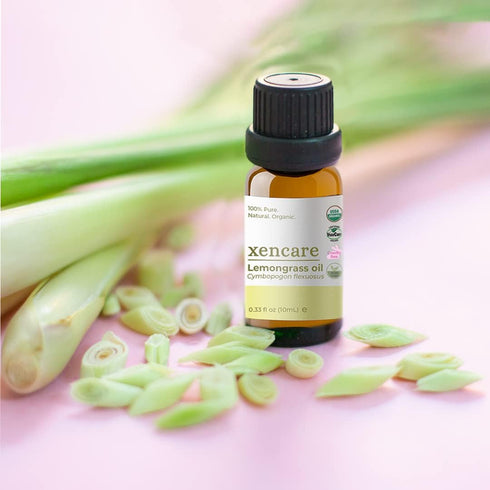 Lemongrass USDA Organic Essential Oil | 100% Pure Natural Undiluted | Vegan Non-GMO Cruelty-Free | Premium Aromatherapy for Diffusers Baths & Topi...