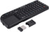 2.4GHz Wireless Touchpad Keyboard, Super Thin&Lightweight Rechargeable Ultra Mini Thin USB Backlit Keyboard, Plug and Play Fits for HTPC, for PS3/...