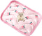 1 Pc Rectangular Summer Cooling Hamster Bed, Comfortable Sleep Mat Pad Cushion for Hamster/Hedgehog/Squirrel/Mice/Rats/Squirrel/Guinea Pig and Oth...
