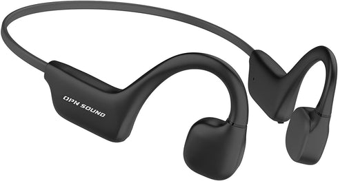 Osso Bluetooth Bone-Conduction Headphones with Microphone, Black...