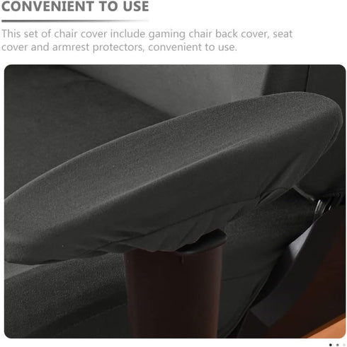 Beavorty Secret Lab 1 Set Chair Cover Computer Game Dining Room Chair Covers Slipcovers Removable Washable Kitchen Chair Covers for Home Kitchen R...