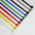 6 Inch Red Zip Ties (100 Pieces), 40lb Strength, Nylon Cable Wire Ties...