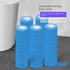 54 Counts Toilet Brush Disposable Refills, Cleaning Bowl Wand Bathroom Cleaner Refill Heads(54pcs Blue Ocean Refills)...