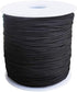 1.0 mm Nylon Cord Beading Braided Thread String for Chinese Knotting, Friendship Bracelets,Macrame,Necklaces,Jewelry Making 136 Yards (Black)...