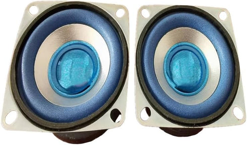 6PCS 4Ohm 5W Full Range Audio Speaker Bass Stereo Woofer Loudspeaker Compatible with Arduino (Blue)...
