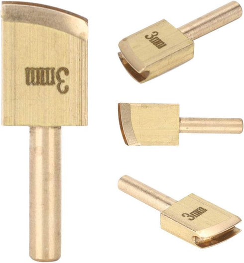 HEEPDD 9Pcs Leather Soldering Tip, Electric Soldering Iron Head Brass Soldering Iron Tip 1mm 1.5mm 2mm 2.5mm 3mm 4mm 5mm 7mm 9mm...