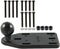 RAM Mounts Offset Reservoir Cover Ball Base RAM-B-346U with B Size 1" Ball...