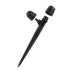 40Pcs Drip Irrigation Emitters Sprayers Fan Shape for 1/4" Tubing, Adjustable 360 Degree Water Flow Sprayers on 5.5" Arrow Stake for Garden Irriga...