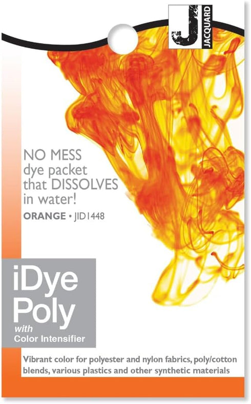 Jacquard iDye Fabric Dye 14 Grams- Poly Orange...