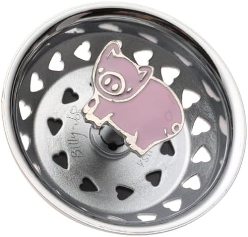 Enamel Kitchen Strainer Pig...