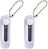 2pcs purple Folding Scissors, Safe Portable Travel Scissors,Foldable Funny Telescopic Cutter,with Key chain for Cutting, Scrapbooking, Crafting, S...