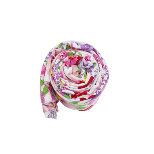 Baby Car Seat Canopy Extra Soft and Stretchy Purple and Pink Floral Nursing Cover...