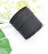 Pamir Tong Faux Suede Leather Cord String for Jewerly Making 5mm 40 Yards Black Bracelet Cord Flat Thin Leather Lace Thread for Necklace-Chocker &...