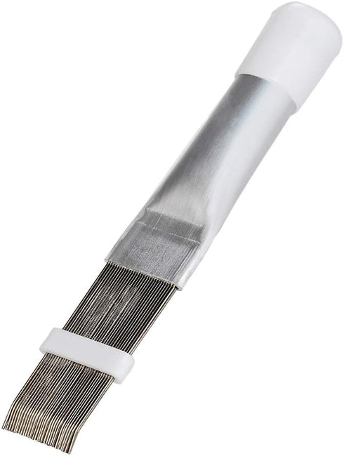 2 PCS Stainless Steel Fin Comb,Condenser Comb,Air Conditioner Fin Cleaner Repair Tool,Air Conditioning Brush Warping Comb Accessories...