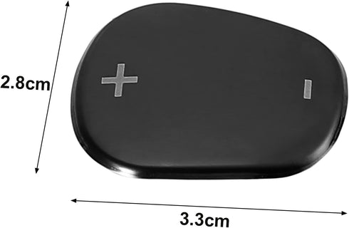 X AUTOHAUX Auto Car Gear Shift Knob Cover Sticker Stainless Steel for Chevrolet Equinox 2018-2020 Black...