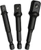 Century Drill & Tool 68584 Impact Pro Square-Drive Socket Adapter Set, 3-Piece...