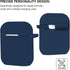 ATUAT Compatible with AirPods Case Cover, Full Protective Silicone Skin Dust-Proof Designed for Apple AirPods 1st 2nd Generation with Keychain, Fr...