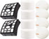 Dttery 10 Pack NV680 Filters Replacement for Shark DuoClean Rotator Powered Lift-Away Speed Upright Vacuum NV803, NV801, NV800, NV683, NV682, NV68...