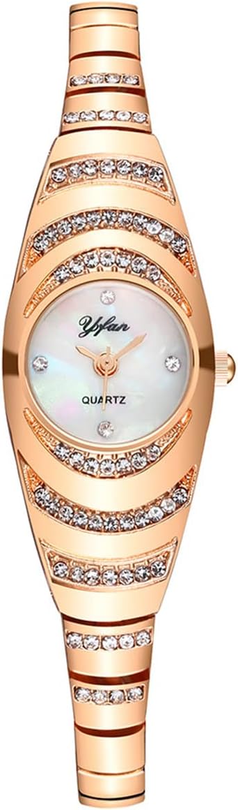 CdyBox Ladies Thin Strap Watch Fashion Diamond Wrist Watch Quartz Watches 3Pack Wholesale...