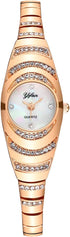 CdyBox Ladies Thin Strap Watch Fashion Diamond Wrist Watch Quartz Watches 3Pack Wholesale...