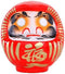 Handmade Japanese Daruma Doll Red Size-1...