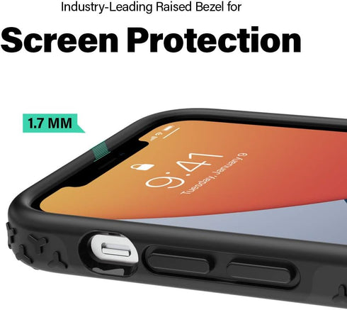 Incipio Grip Case Compatible with iPhone 12 Mini - Black...