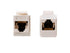 Monoprice Cat6A RJ45 Inline Coupler - Feedthrough Keystone Jack Type, for 22-24AWG Solid Wire, Permanent Link, White...