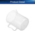 Bettomshin 1Pcs 1000ml Metric Plastic Graduated Beaker, Lab Beakers Multipurpose Mixing Cups Measuring Cup Transparent for Lab Kitchen Liquids...