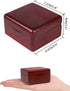 Sinzyo Music Box Vintage Musical Boxs Gift for Birthday Valentine's Day Christmas Day(Wine Red Box)...