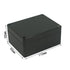 Small Plastic Outdoor Outlet Waterproof Project Box for Electronics, Watertight Electrical One Splice Junction Electric Box 4.52 x 3.54 x 2.16 inc...