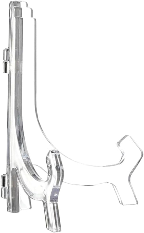 3PCS Display Stand Photo Frame Photo Frame Book Stand Transparent Acrylic Easel Plate Holder Suitable for Display Decoration...