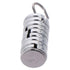with Hanger and Case 10g Each Durable Silver Lab Slotted Mass Set High Quality Chromium-Plated Metal Slotted Weights Laboratory...