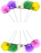 10-Pack Replaceable Cat Dangling Toy with Bell, Cat Scratching Post Cat Tree Tower Replacement Attachment Ball Toy...