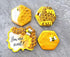 Bee Cookie Cutters 7-Pc. Set Made in the USA by Ann Clark, Cute Bee, Small Flower, Honey Pot, Beehive, Honeycomb and more...