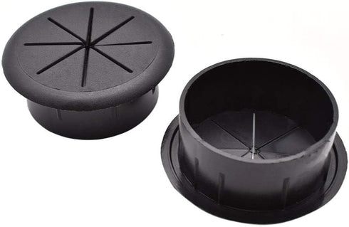 2 Inch (50mm) Flexible Desk Grommets Wire Cord Hole Cover Cable Organizer for Desktop Equipment Wiring Management and Protection...