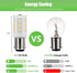 1076 1142 1004 90 LED Light Bulbs BA15D Double Contact Bayonet Base for Marine Navigation Anchor Stern Lights RV Camper Trailer Motorhome 10-40VDC...