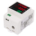 Digital Voltmeter Ammeter Power Meter, Multi-functional Din Rail Power Factor Voltage Current Power Tester, Multimeter Volt Amp Watt Meter (AC 80-...
