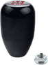 DEWHEL 5 Speed Manual Gearbox Shift Knob M12x1.25 Screw On Aluminum Black...