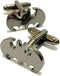 Super Hero Collection black Bat Men’s Classic Formal Occasions Cufflinks and Tie Clip Bar Set...