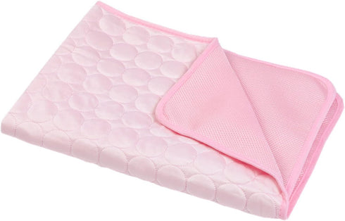 Dog Cooling Mat Foldable Pet Self Cooling Mat Breathable Cat Cooling Pad for Cat Dog Summer Sleeping...