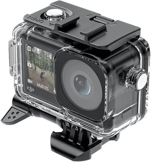 O'woda 40M Diving Case for DJI Osmo Action 4/3 - Underwater Camera Case Waterproof Housing Shell for Diving Compatible with DJI Osmo Action 4/3 Ca...