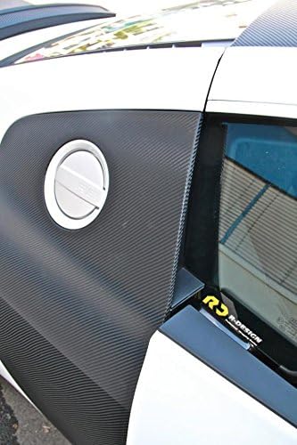 VViViD® XPO Dark Grey Carbon Fiber 5ft x 3ft Car Wrap Vinyl Roll with Air Release Technology...