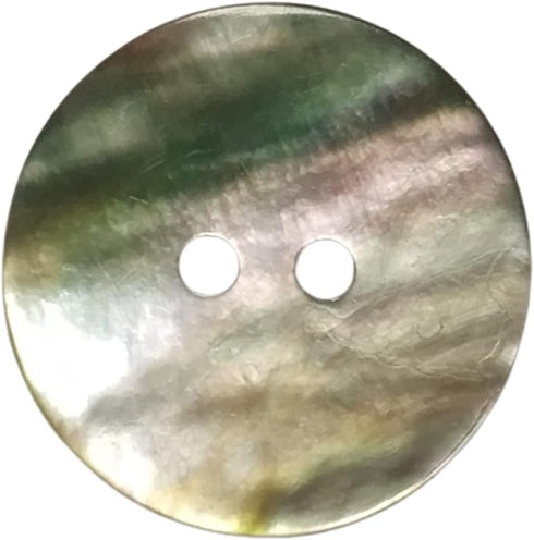 Natural Mother-of-Pearl Shell Buttons - AKOYA - 7 Sizes - Produced in Spain (20 mm)...