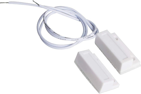 Aoje-Link RC-38A NC Wired Magnetic Door Switch Window Sensor Alarm for Home Security Access Control and Burglar Alarm Systems White 4pcs...
