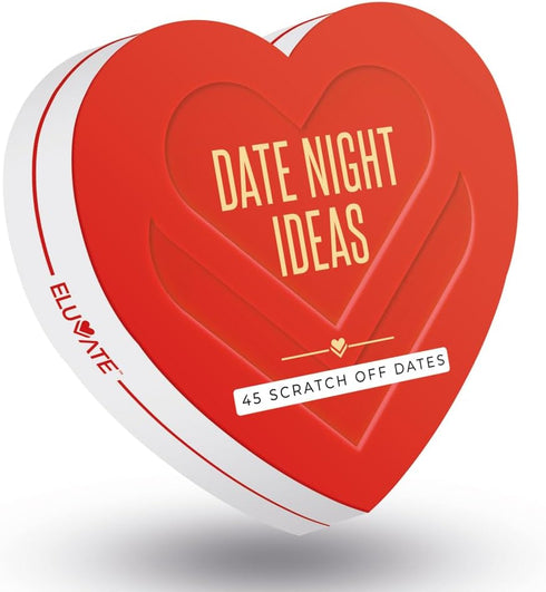 45 Scratch Off Date Night Ideas - Fun and Romantic Couples Gifts - Card Game for Girlfriend, Boyfriend, Wife, Husband, Women or Men - Special Anni...